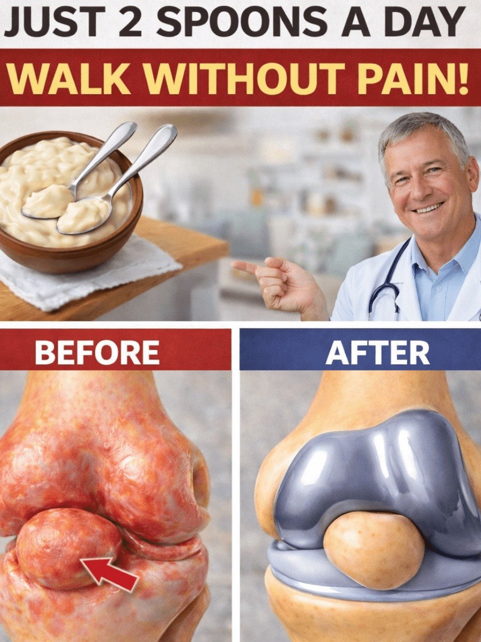 The 97-Year-Old Doctor's Secret to Ageless Knees: This Everyday Food Could Change Everything for Your Comfort and Mobility!