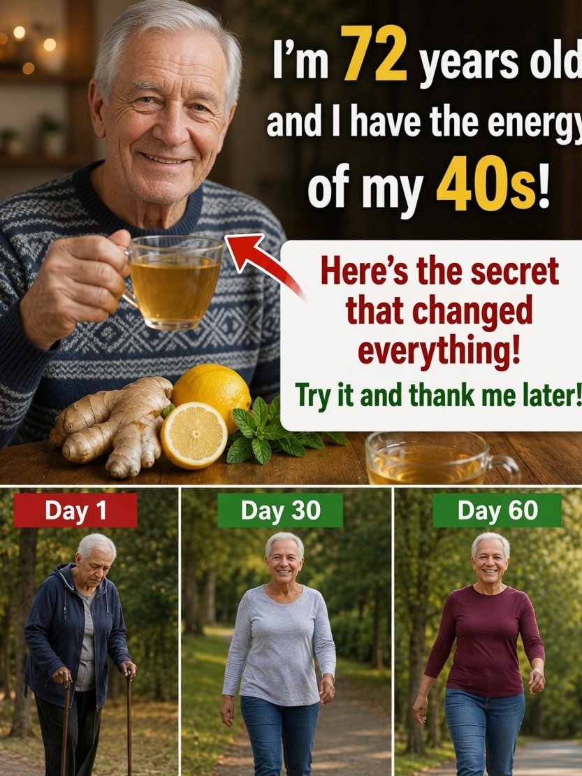Over 60? You WON'T Believe How These 3 Simple Teas Can REVOLUTIONIZE Your Mobility & Circulation!