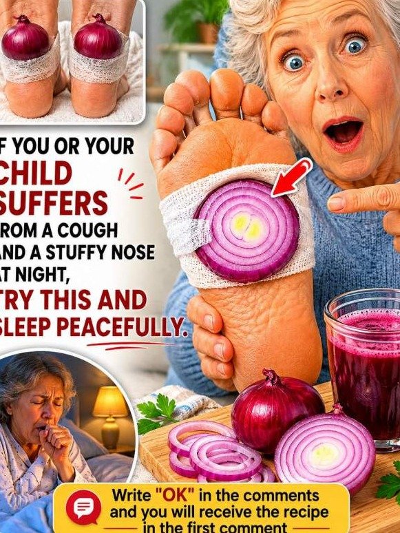 The Unbelievable Nighttime Hack: What REALLY Happens When You Put Onions in Your Socks for Coughs and Stuffy Noses?