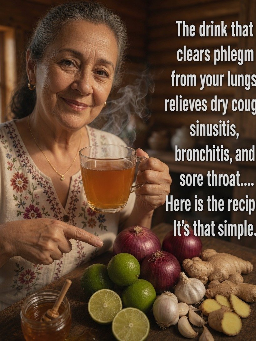 The #1 Secret Drink That Zaps Phlegm, Silences Dry Coughs, Soothes Sinusitis & Sore Throats FAST!