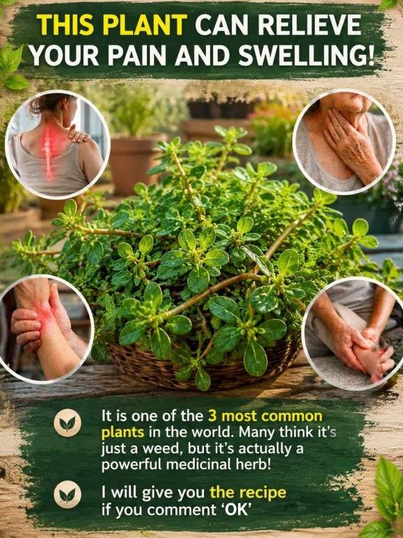 Stop Throwing It Out! This Common 'Weed' Unlocks Your Body's Hidden Anti-Swelling Reset (And Erases Joint Pain)