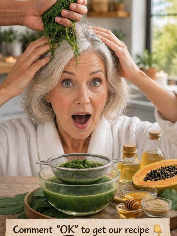 The #1 Reason Your Hair Is WEAK: Papaya Leaves Can FLUSH Your Scalp Back to Life
