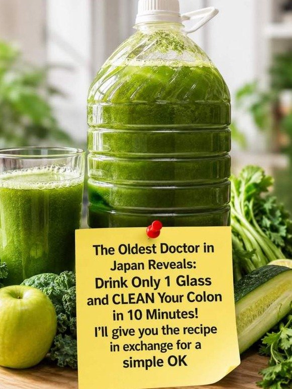 The 3-Ingredient Green Smoothie That FLUSHES Your Gut and ERASES Bloat Overnight