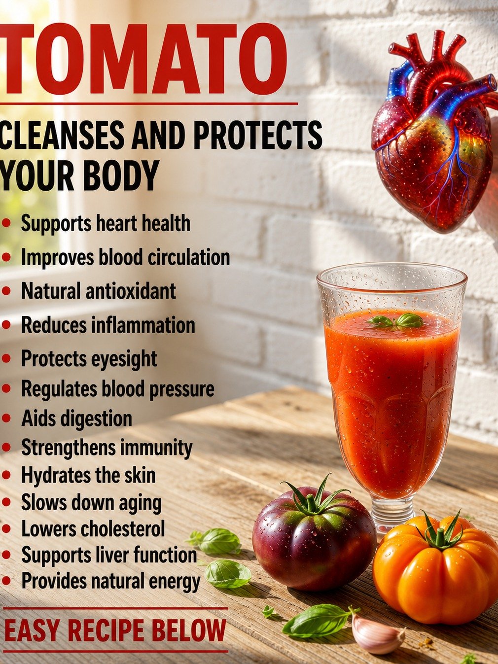 Don't Miss Out! 8 Shocking Ways Eating Tomatoes Daily Will Transform Your Health