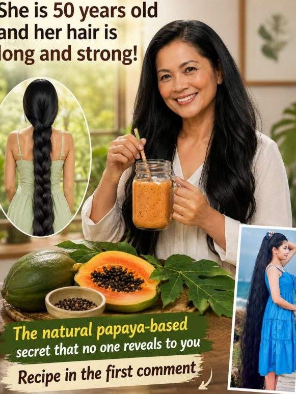 The $100 Billion Hair Industry HIDES This Papaya Leaf Secret That Instantly Resets Your Scalp & Revives Thinning Hair!
