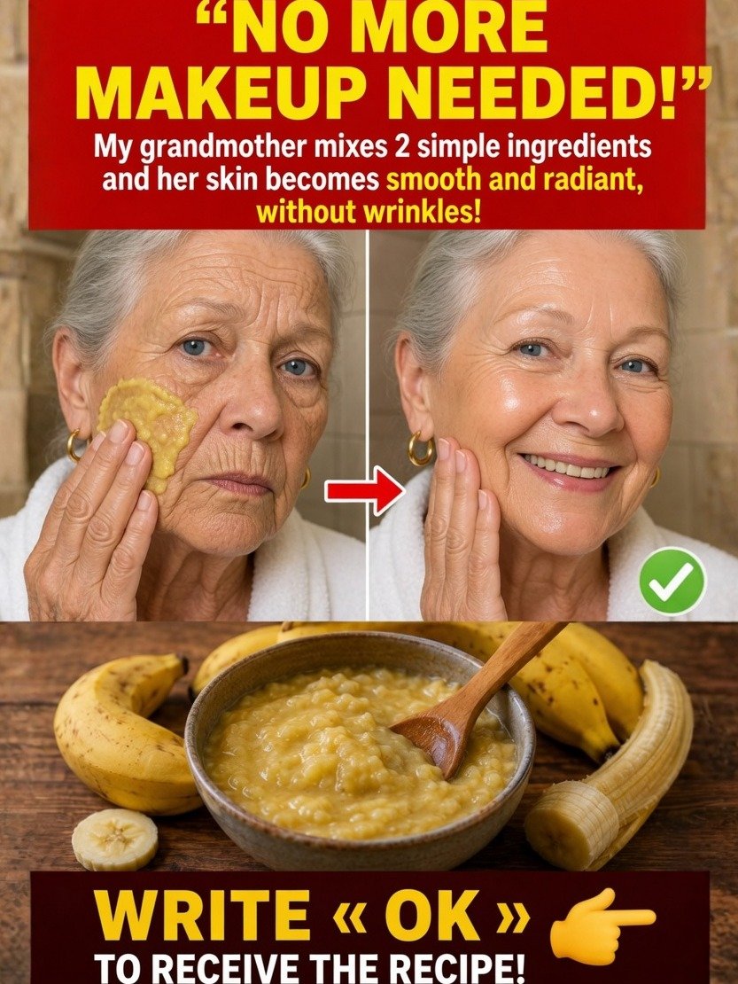 Seniors Over 60: The 2-Ingredient 'Glass Skin' Secret No One Told You About (Until Now!)