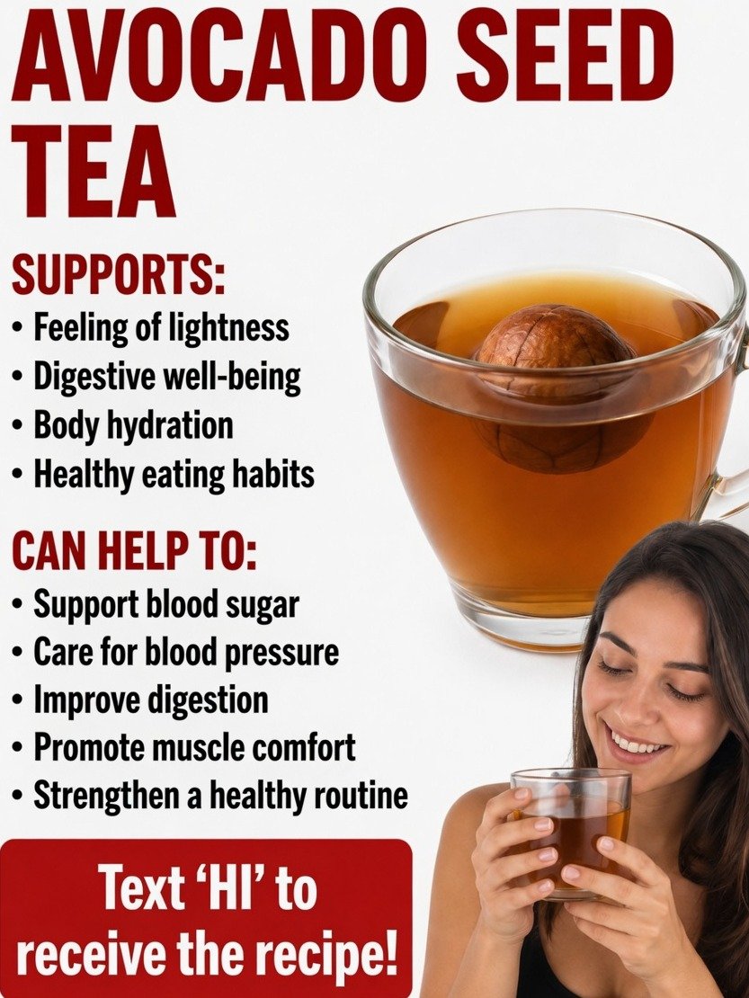 Don't Toss It! The Avocado Seed Tea Secret That Could Revolutionize Your Wellness