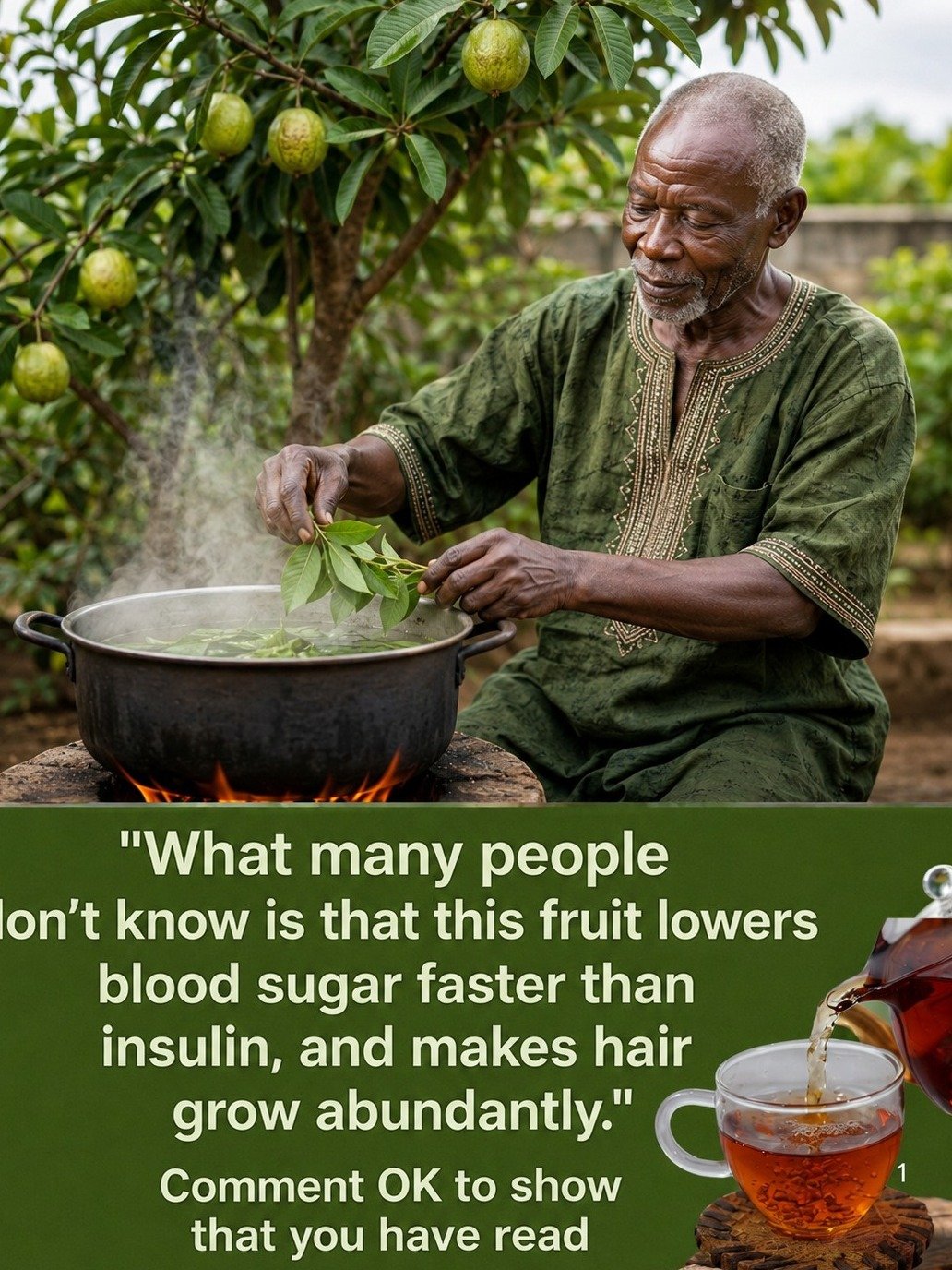 The Unbelievable Secret Hiding in Guava Leaves: How This Tea CRUSHES Sugar Spikes & Revives Hair You Thought Was Gone!