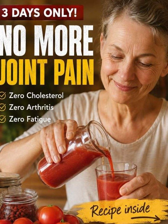 The Forgotten Red Drink That Could Be the Secret Weapon Against Joint Pain, Fatigue, and High Cholesterol!