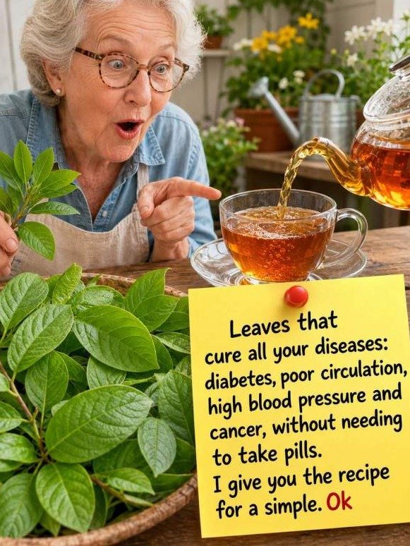 The Unseen Power: These 5 Natural Leaves Could TRANSFORM Your Blood Sugar, Circulation, and Pressure from the Inside Out!