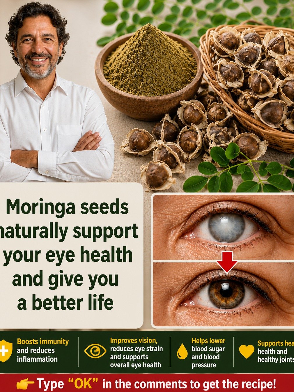 Unlock Crystal Clear Vision: 4 Moringa 'Miracle' Recipes You Can't Afford to Miss!