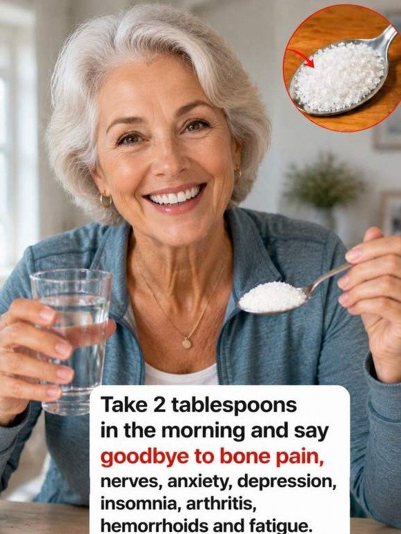 The 2-Spoon Salt Water Secret: What It REALLY Does to Bone Pain, Jittery Nerves, and Your Morning Fatigue (The Viral Hack You NEED to Understand)