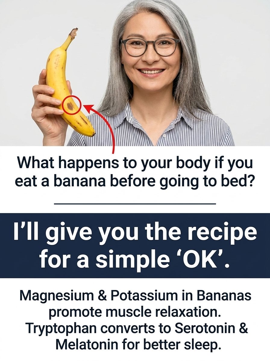 The Shocking Truth: What Happens in Your Body Exactly 30 Minutes After Eating a Banana Before Bed (Don't Miss Out!)