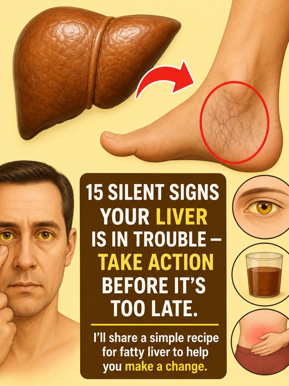 Your Liver Is Secretly Screaming for Help: 15 Silent Symptoms You CANNOT Afford to Ignore!