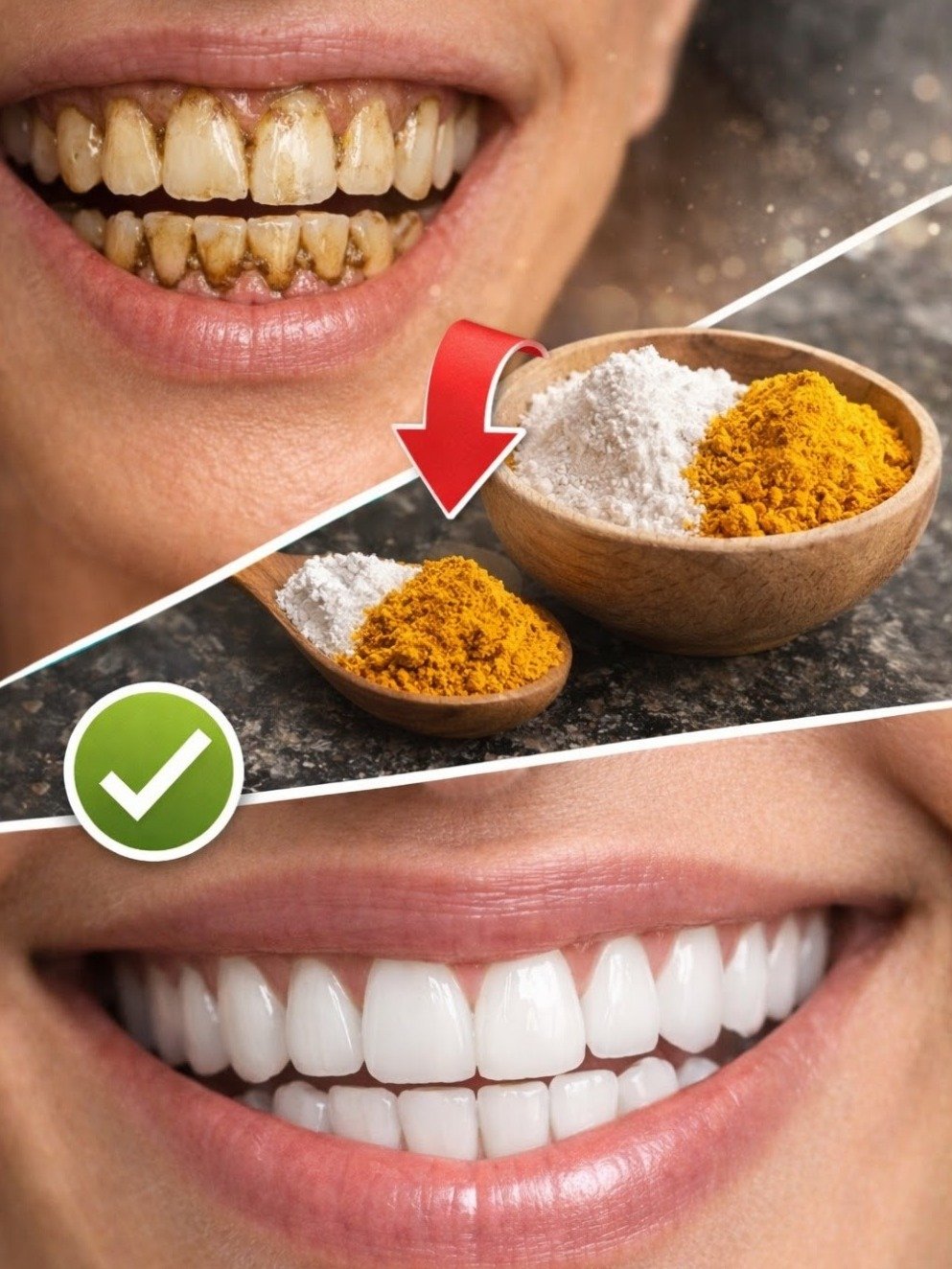 Your Dentist Hopes You Don't Discover This: The Ancient Turmeric & Baking Soda Secret for Naturally White, Healthy Teeth!