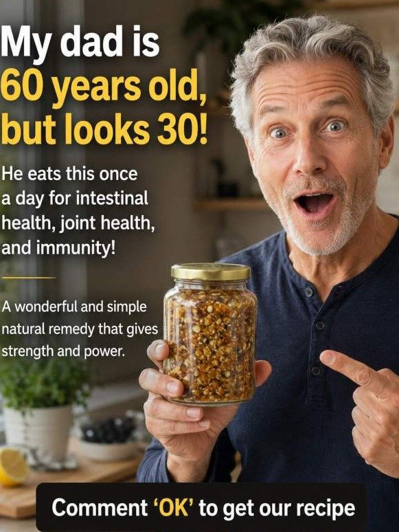 The 1-Minute Daily Habit My Dad Used That Flushed His Gut & Made His Joints Feel 20 Years Younger