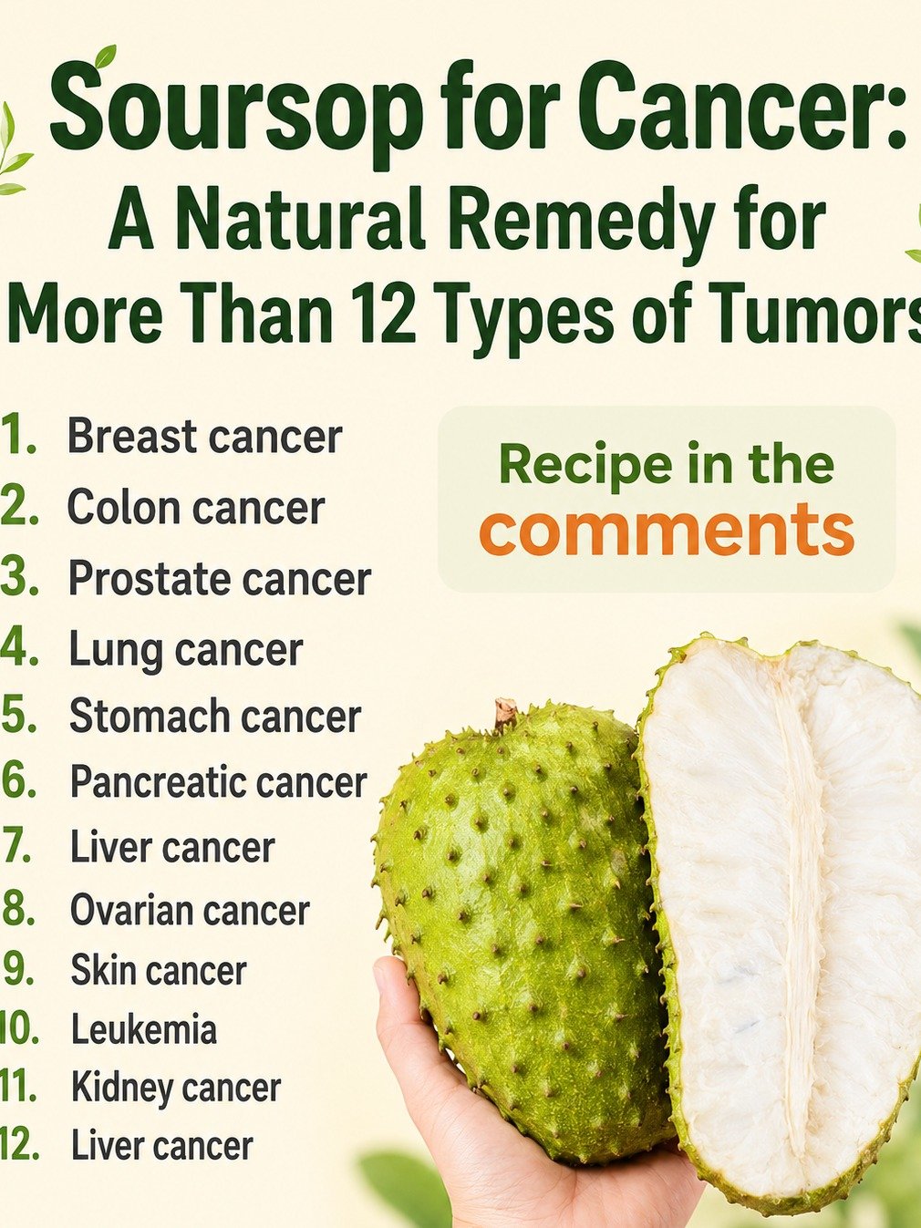 Unlock the Power of Soursop: The Delicious Smoothie Recipe Backed by Science (and What to AVOID!)