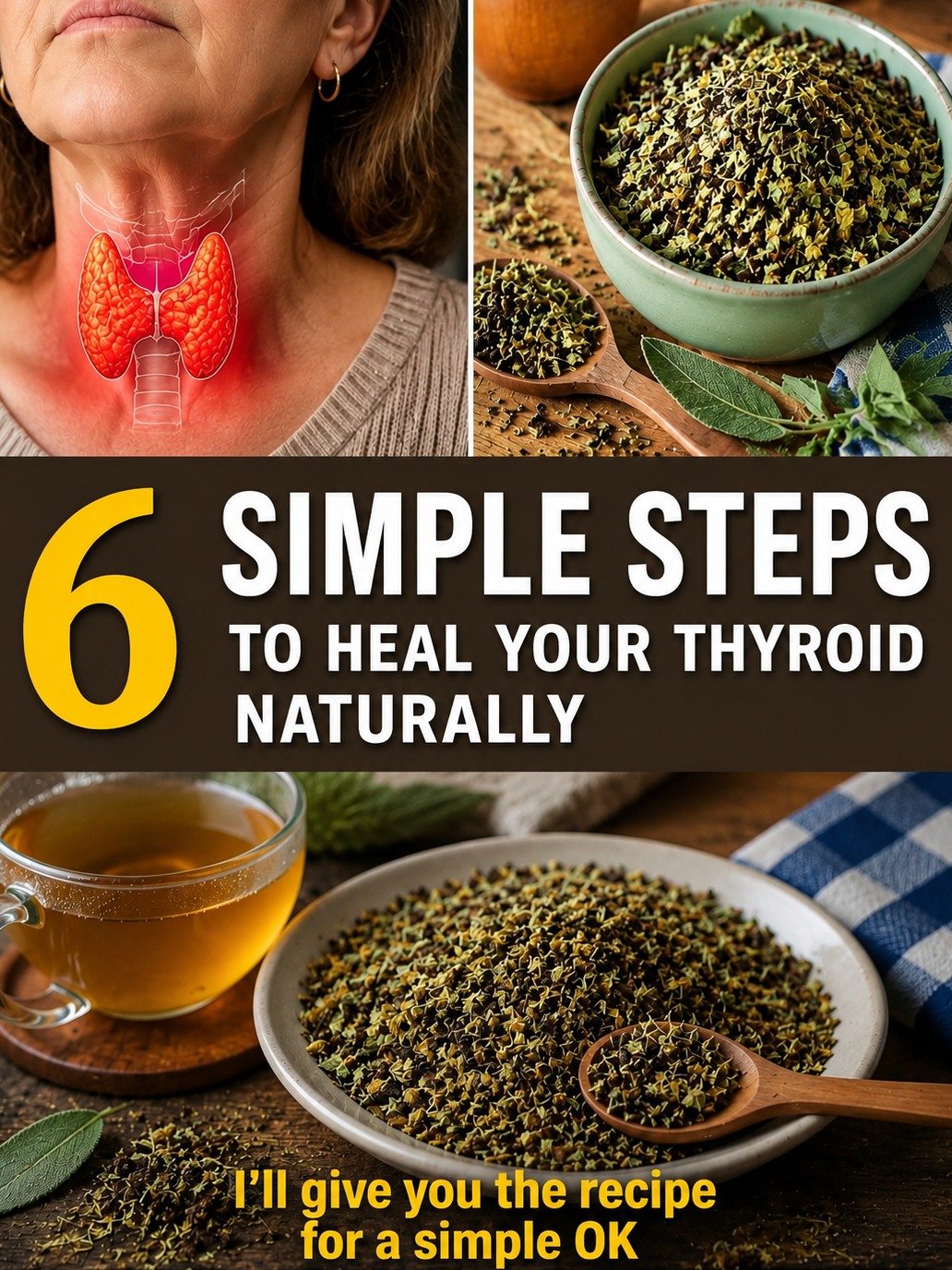 Don't Let a 'Tired' Thyroid Steal Your Life! 6 Proven Ways to Boost Energy & Feel Amazing