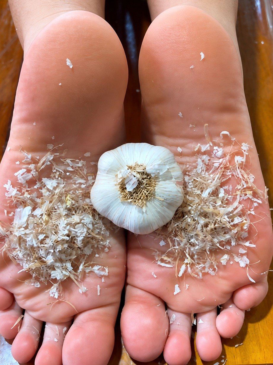 Sleeping With Garlic On Your Feet? The SHOCKING Truth Revealed About What Happens Overnight!