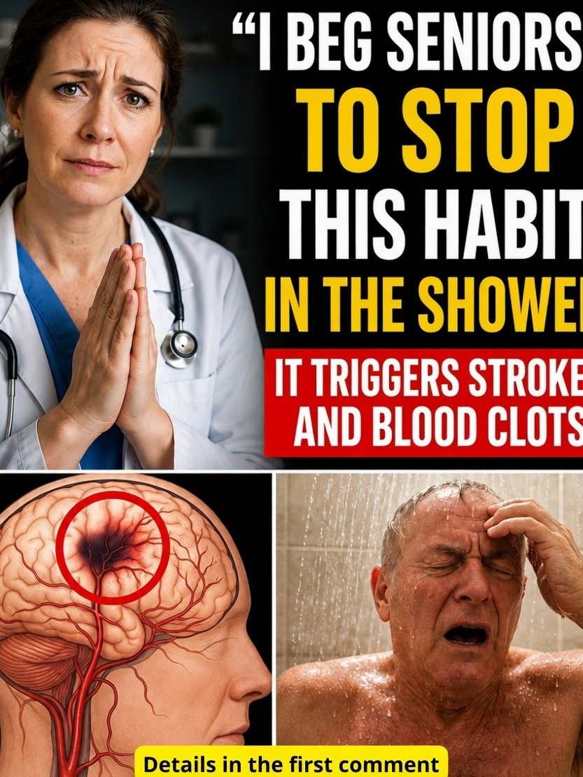 Brain Doctors Are Stunned: This 1 Common Shower Habit Could Silently Raise Your Stroke Risk TONIGHT!