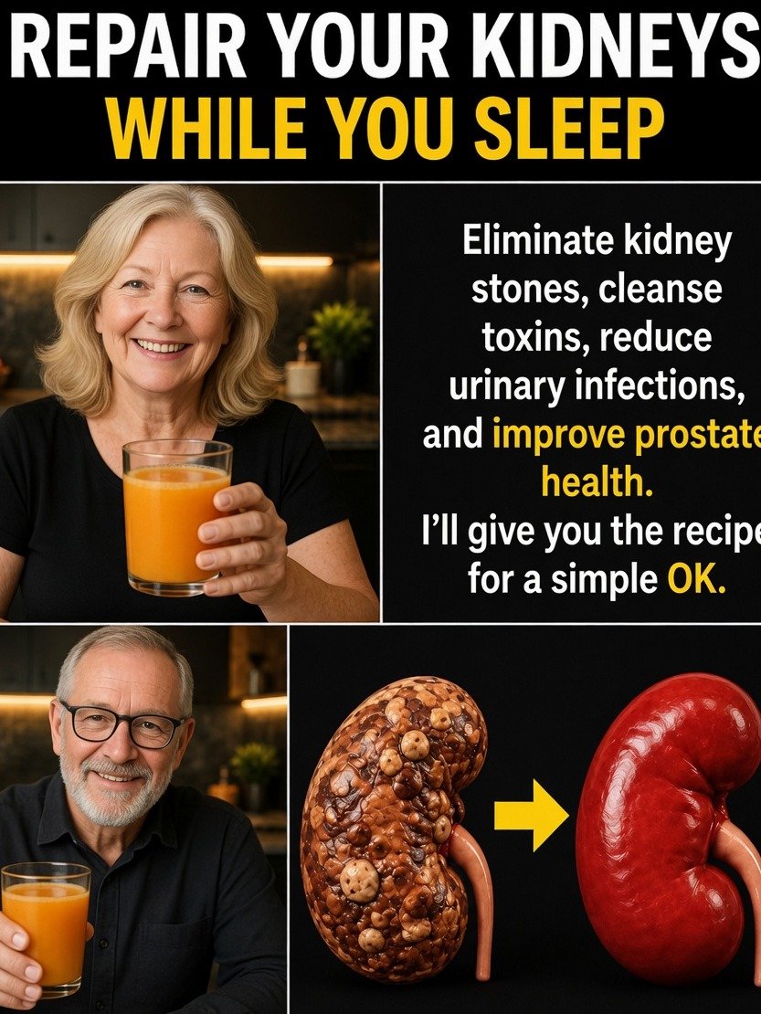 The 1-Minute Kitchen Trick That Could TRANSFORM Your Sleep & Kidney Health Starting Tonight!