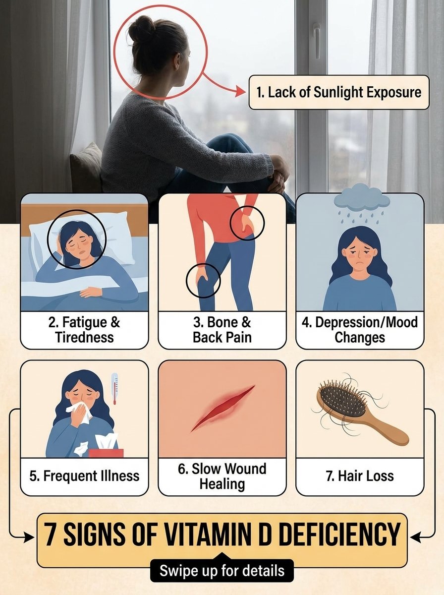 The Invisible Drain: 7 Critical Signs Your Body Is Secretly Begging for Vitamin D (Don't Miss Out!)