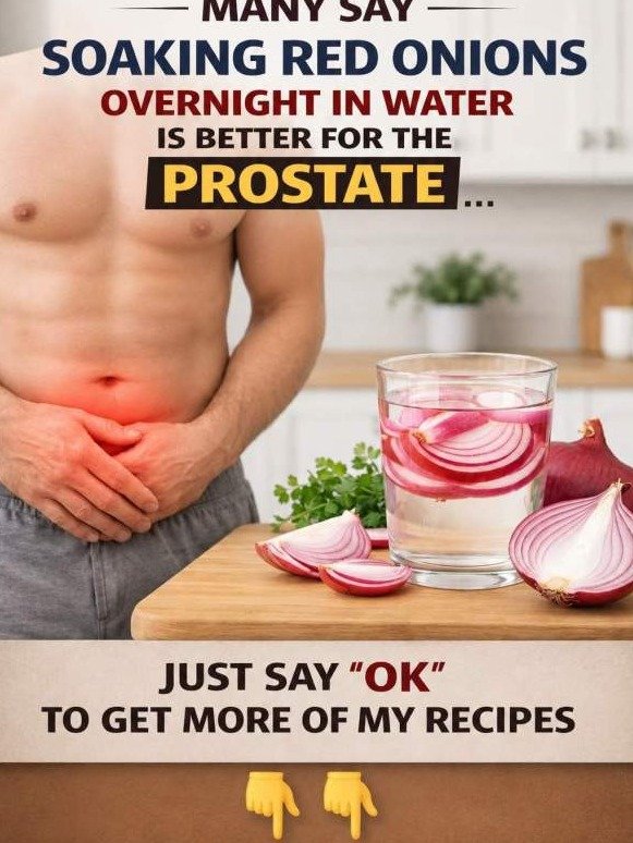 Men, Are You Wasting Your Nights? This 1 Simple Overnight Red Onion Trick Could Quiet Prostate Pressure & Boost Your Energy!