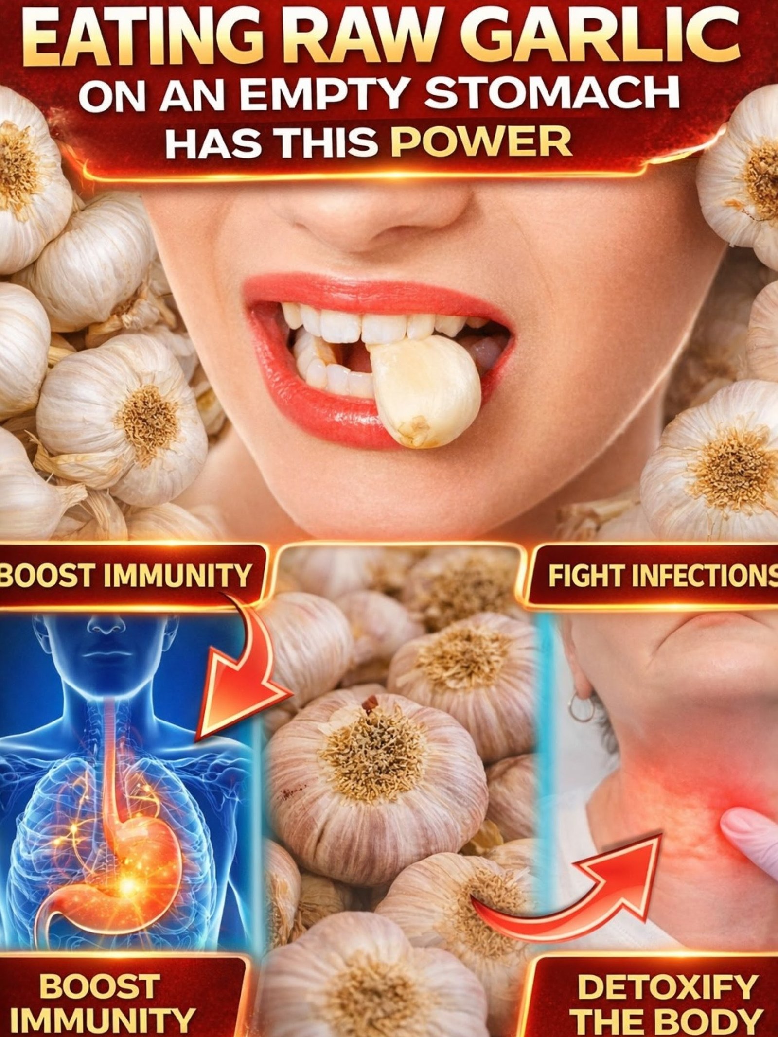 Unbelievable 7-Day Transformation: What Happens When You Eat Raw Garlic on an Empty Stomach?