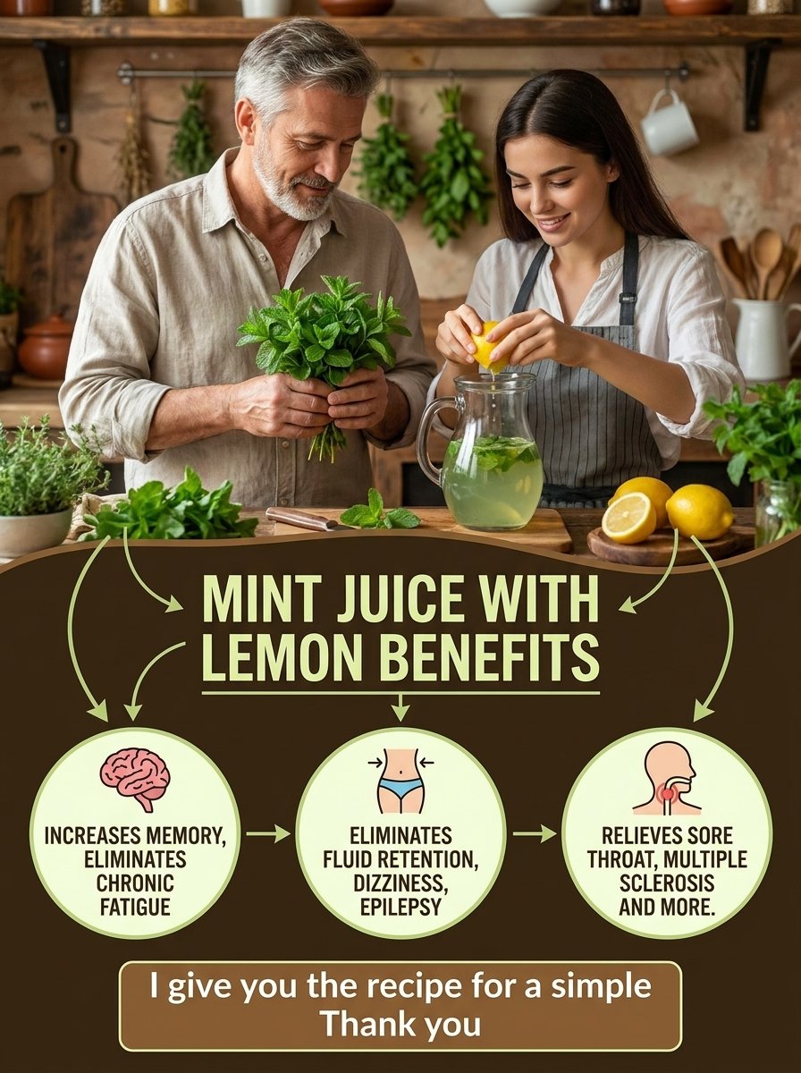 Unlock Your Best Self: The Simple Mint & Lemon Drink That Transforms Digestion, Detox, and Energy!