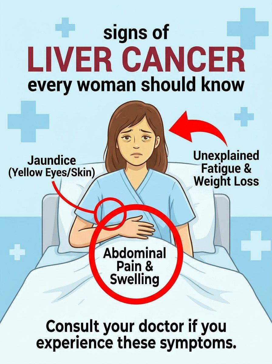7 Silent Liver Cancer Signs Every Woman *Must* Recognize Before It's Too Late!