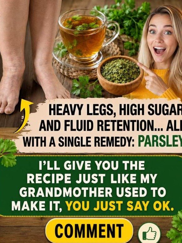 The ONE Kitchen Herb That Drains Swollen Legs & Crushes Stalled Blood Sugar (Why You Haven't Heard About It)