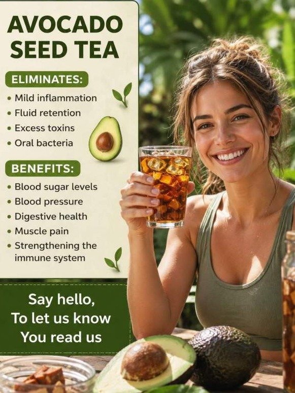 STOP Tossing It Out! This Avocado Seed Tea Trick Unlocks a Full-Body 'Flush' for Blood Sugar, Pressure & Inflammation