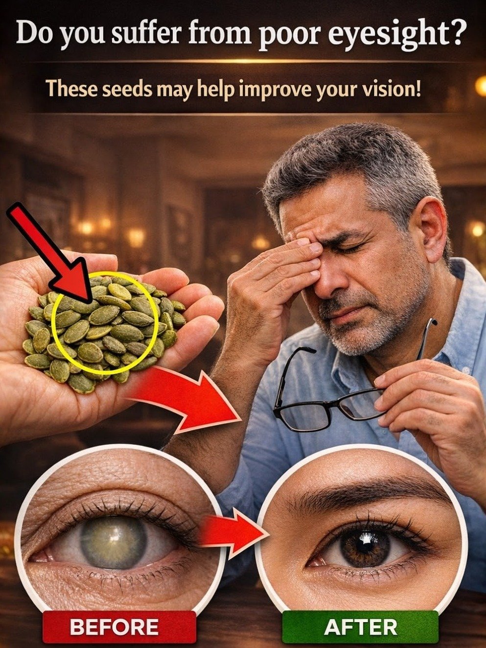 Is Your Vision Fading? The 4 Tiny Seeds Experts Say You MUST Eat Daily to Protect Your Eyesight After 40!