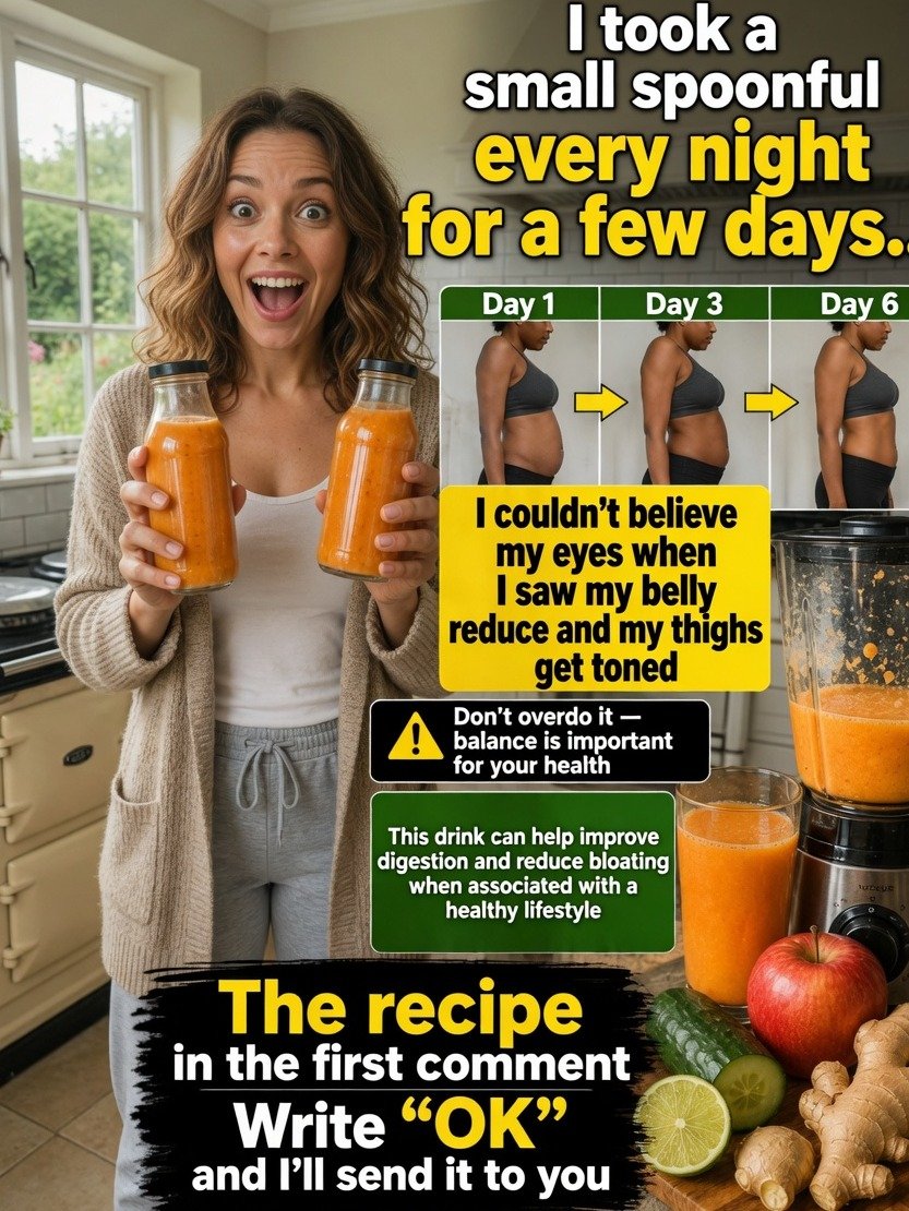 The 5-Minute Viral Juice That Instantly Zaps Bloat & Gives You a Lighter Belly!