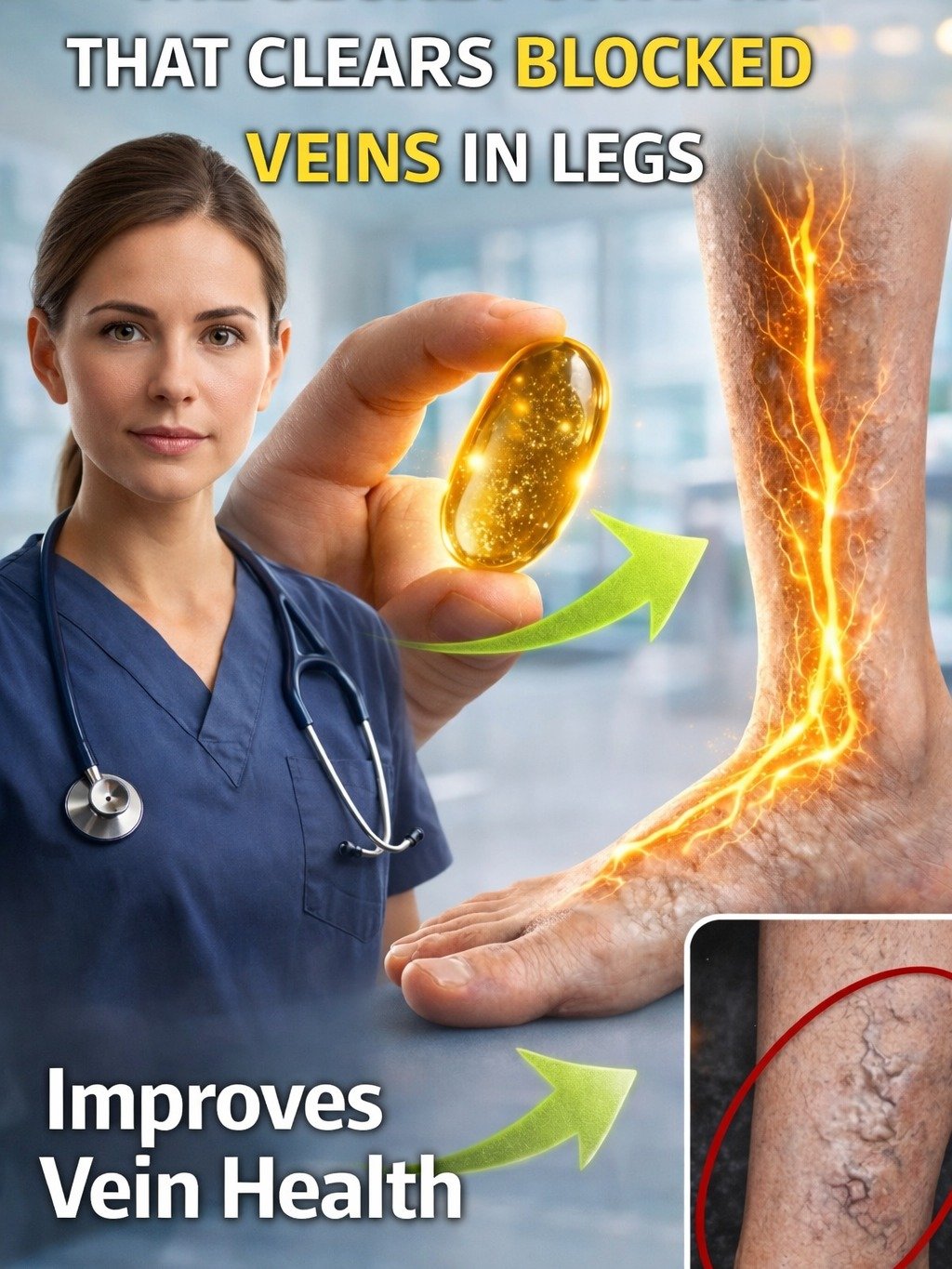 The #1 Vitamin Doctors Are Quietly Raving About For Healthy Leg Circulation (Without Lifelong Blood Thinners!)