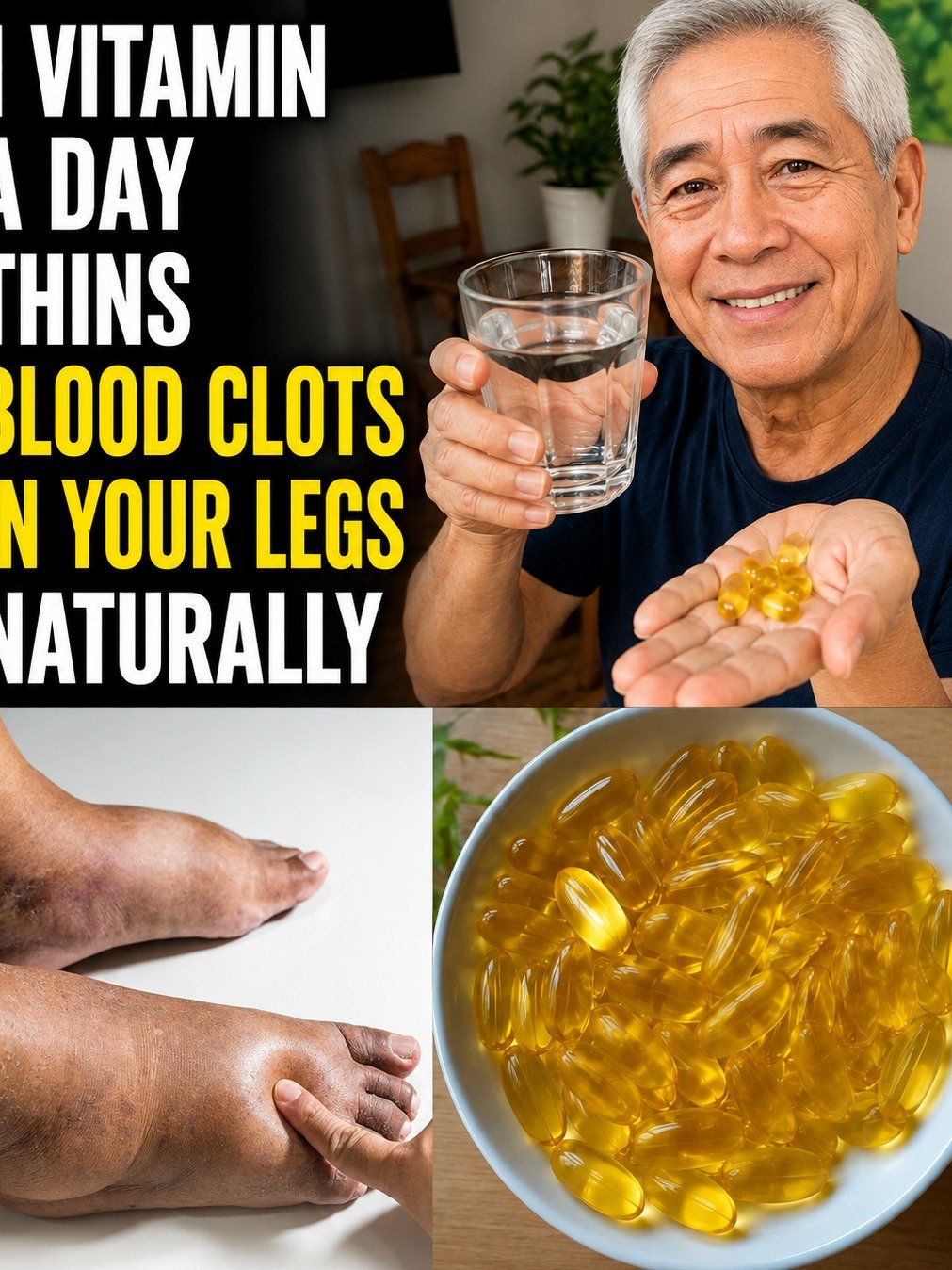 Warning: Over 60? These 5 Cardiologist-Backed Vitamins Are CRUCIAL For Optimal Blood Flow!
