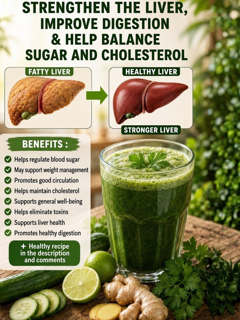 The ONE Simple Green Drink That Could TRANSFORM Your Blood Sugar, Joints, Liver, and More!