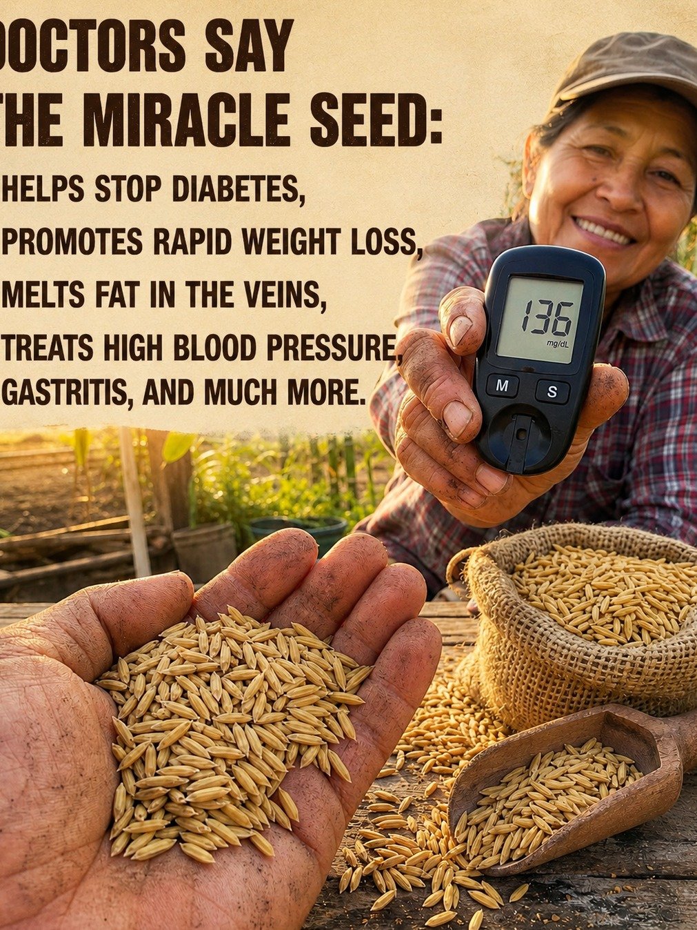 The Tiny Seed You're NOT Eating That Could Revolutionize Your Health: Stable Blood Sugar, Effortless Weight Loss, & More!
