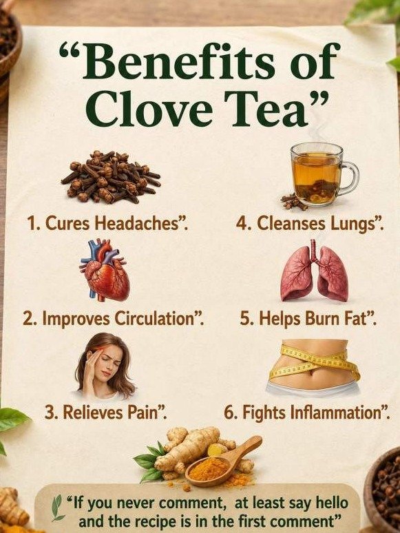 The SHOCKING Secret Your Spice Rack Holds: This 1-Cup Clove Tea 'Flush' Revitalizes Your Gut, Soothes Your Throat, and Boosts Circulation Instantly!