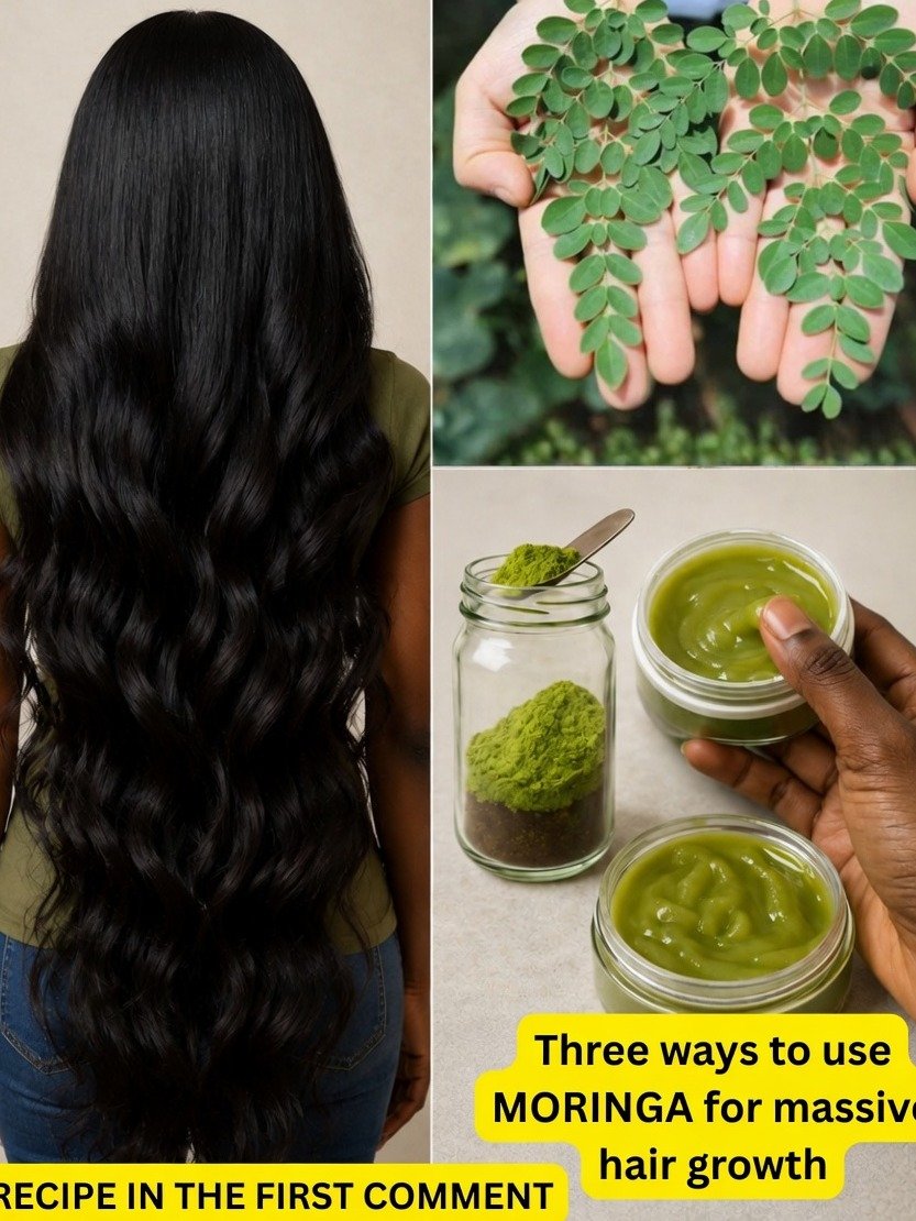 Unleash Your Hair's Hidden Power: 3 Moringa Secrets for Rapid Growth & Dazzling Shine!