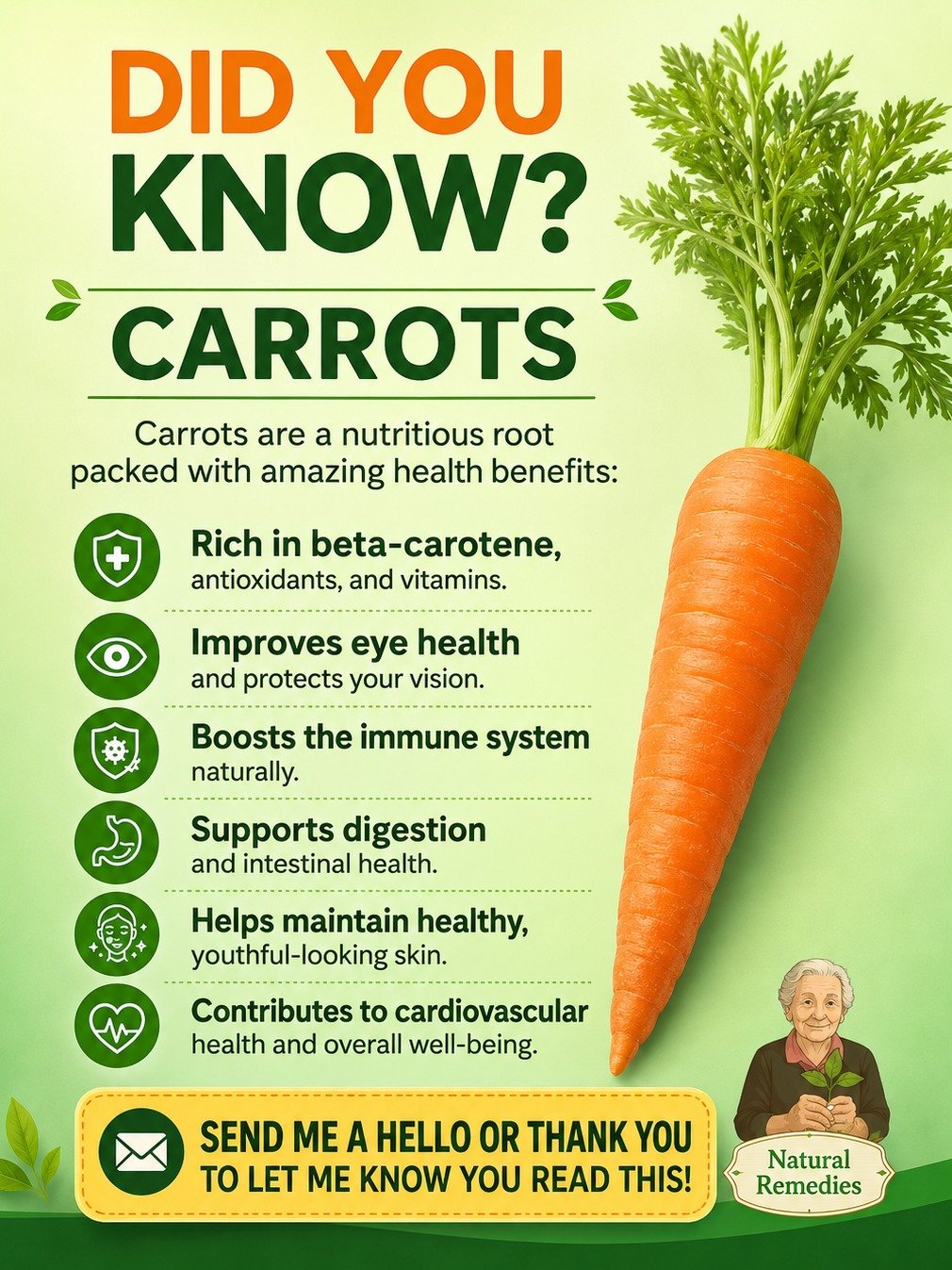 Forget Everything You Knew: 8 Mind-Blowing Reasons Carrots Are the Superfood You NEED in Your Life NOW!