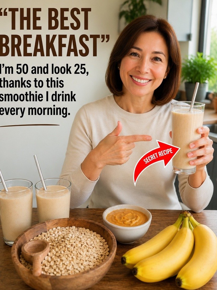Unlock Your Morning Power: The Secret Smoothie That Will Transform Your Energy & Glow!