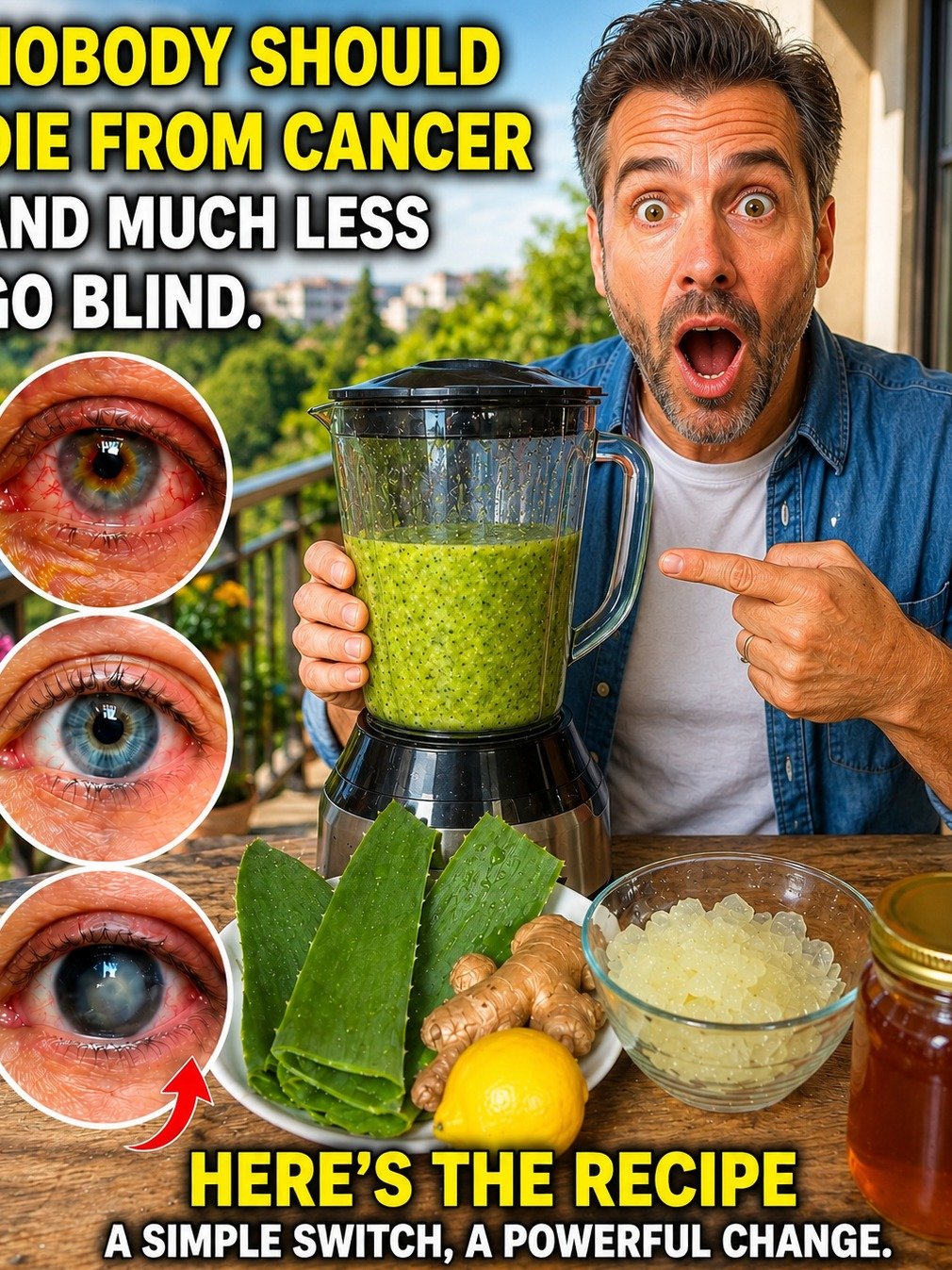 Unlock Sharper Vision: The 5-Ingredient Homemade Drink Your Eyes Are Secretly Craving!