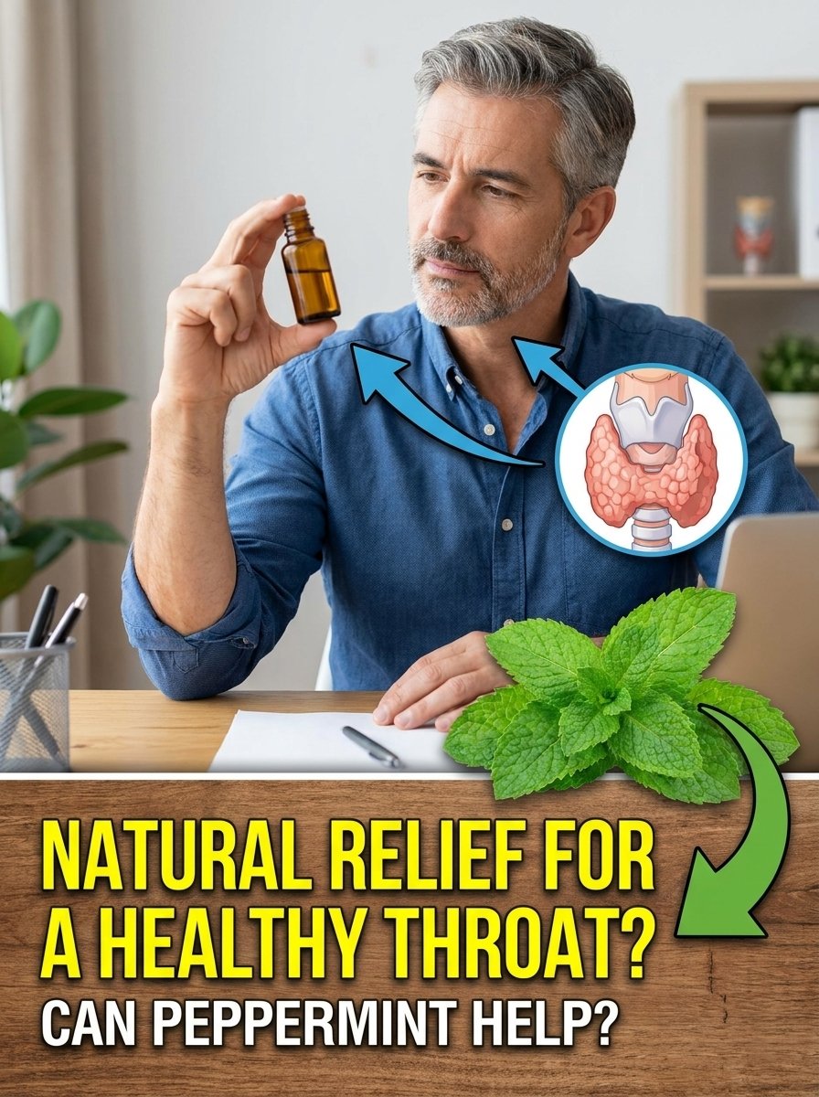 The 1 Simple Herb That Instantly Soothes Thyroid Throat Discomfort (And Why Nobody Talks About It!)