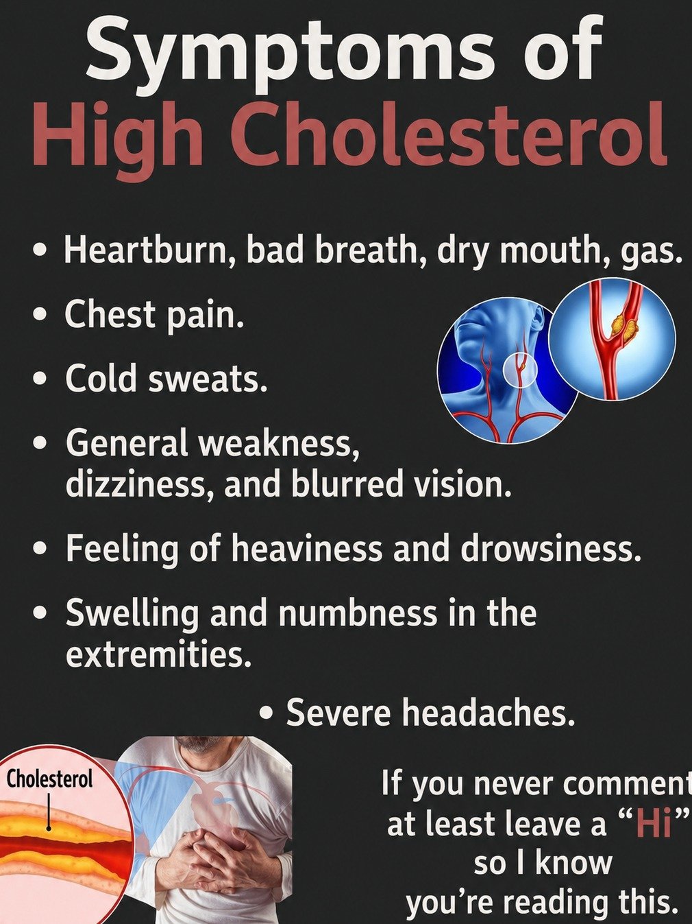 7 Shocking Signs Your Cholesterol Is Skyrocketing (And What To Do Before It's Too Late)