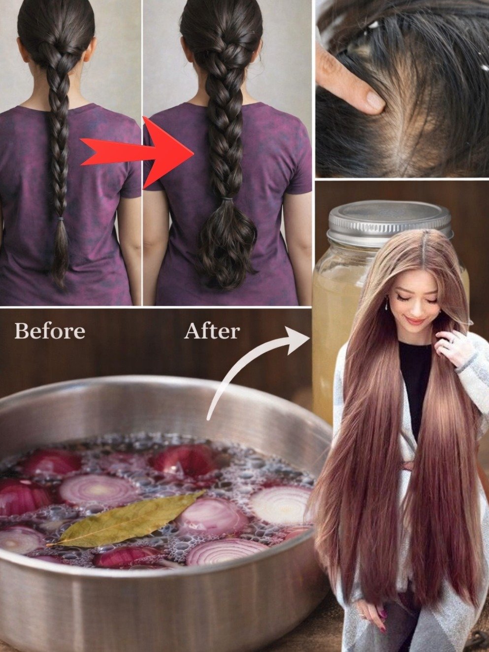 Forget Hair Fall! This 1 Onion Hack Guarantees UNBELIEVABLE Growth & Thickness – Your Hair Will Never Stop!