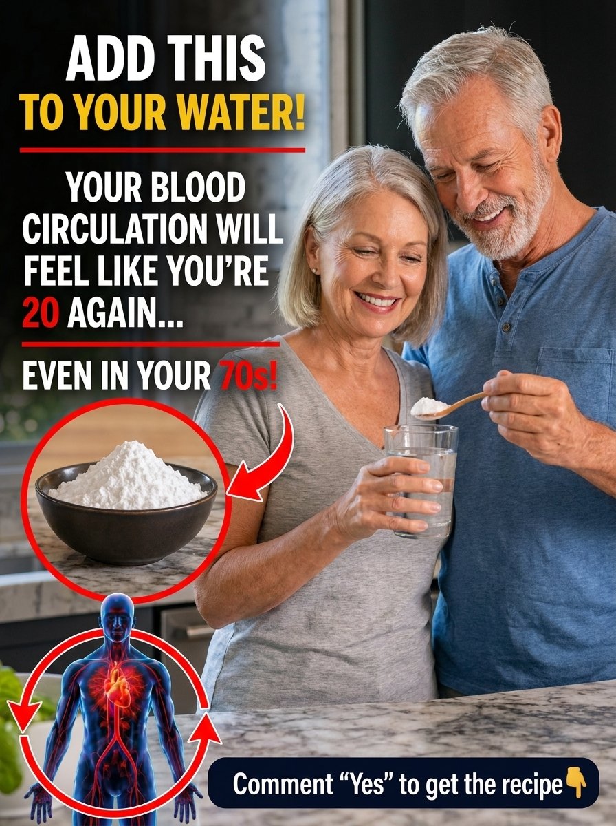 The *Forgotten* Mineral That Instantly Revives Sluggish Blood Flow (And Why You Need It In Your Water NOW)