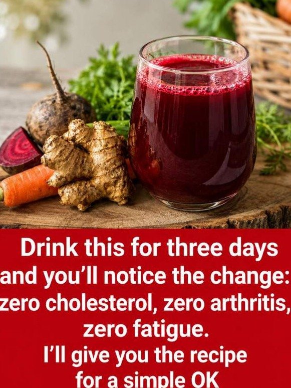 The Secret Red Elixir: One Daily Drink That DESTROYS Cholesterol, Joint Pain, & Stubborn Fatigue – Don't Miss Out!