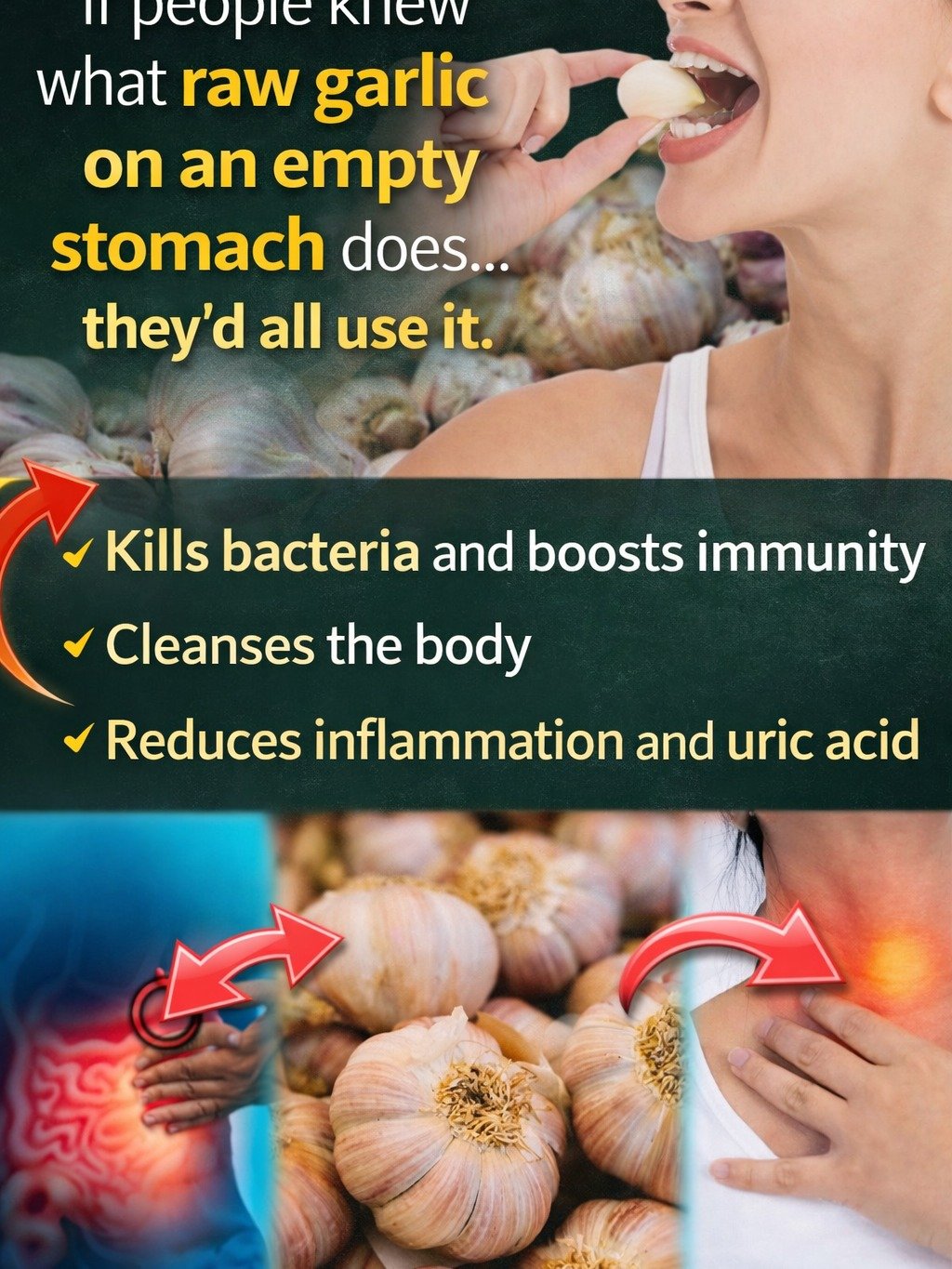 Unlock Your Body's Hidden Power: 4 Jaw-Dropping Reasons to Eat Garlic on an Empty Stomach EVERY Morning!