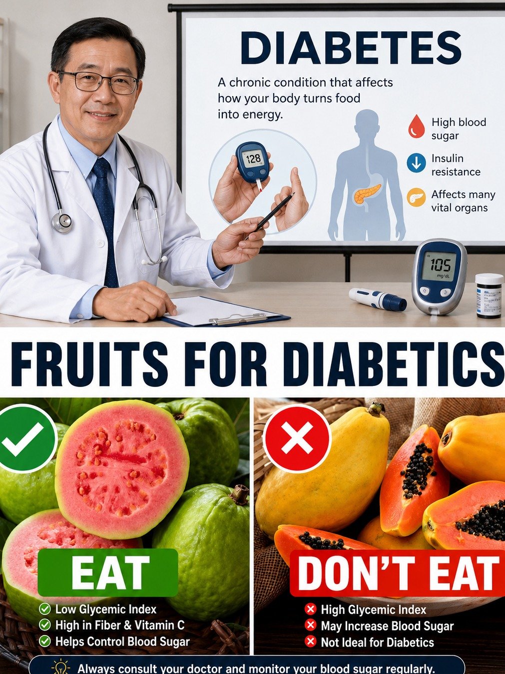 Unlock Sweet Freedom: The 10 Fruits Diabetics Can Enjoy Guilt-Free (and 5 That Could Wreck Your Blood Sugar!)